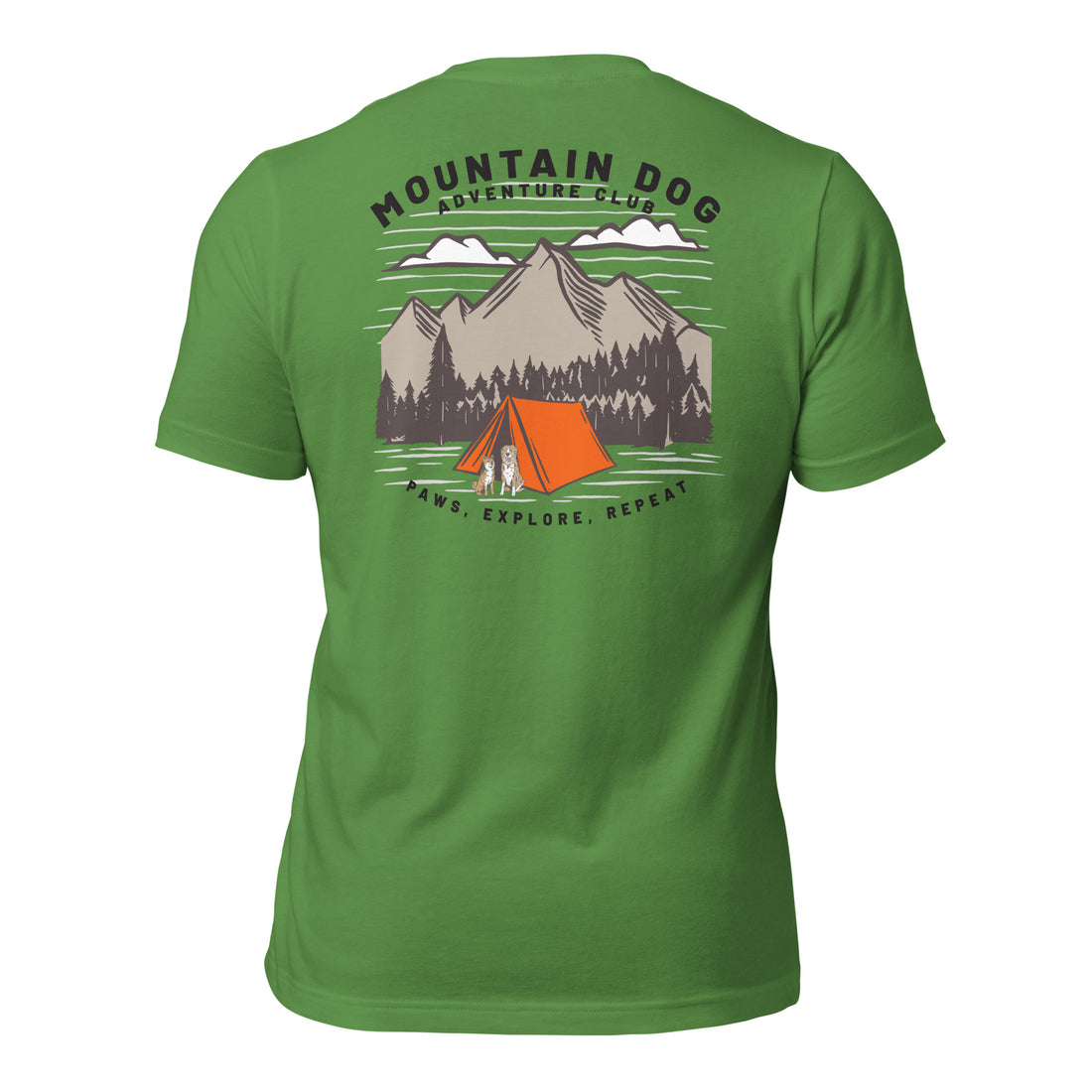 Paws, Explore, Repeat Mountain Camp T-shirt